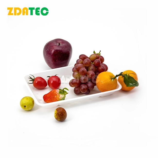 biodegradable compostable disposable pla food trays